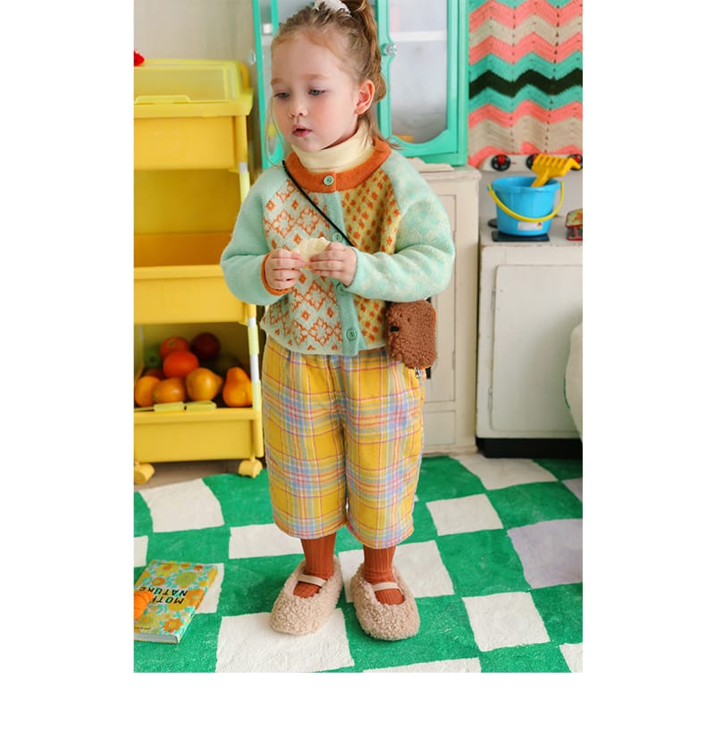 AMBER - Korean Children Fashion - #Kfashion4kids - Macaron Cardigan