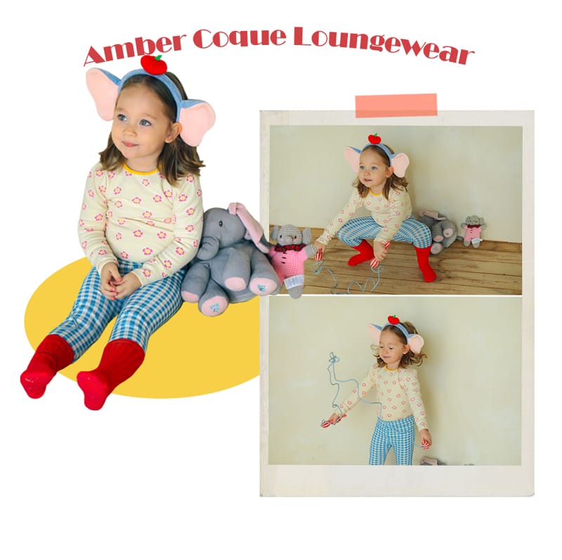 AMBER - Korean Children Fashion - #Kfashion4kids - Coque Loungewear