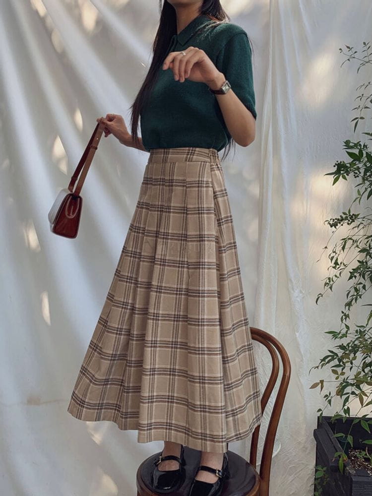 AMIMENT - Korean Children Fashion - #Kfashion4kids - Low Winkle Skirt - 2