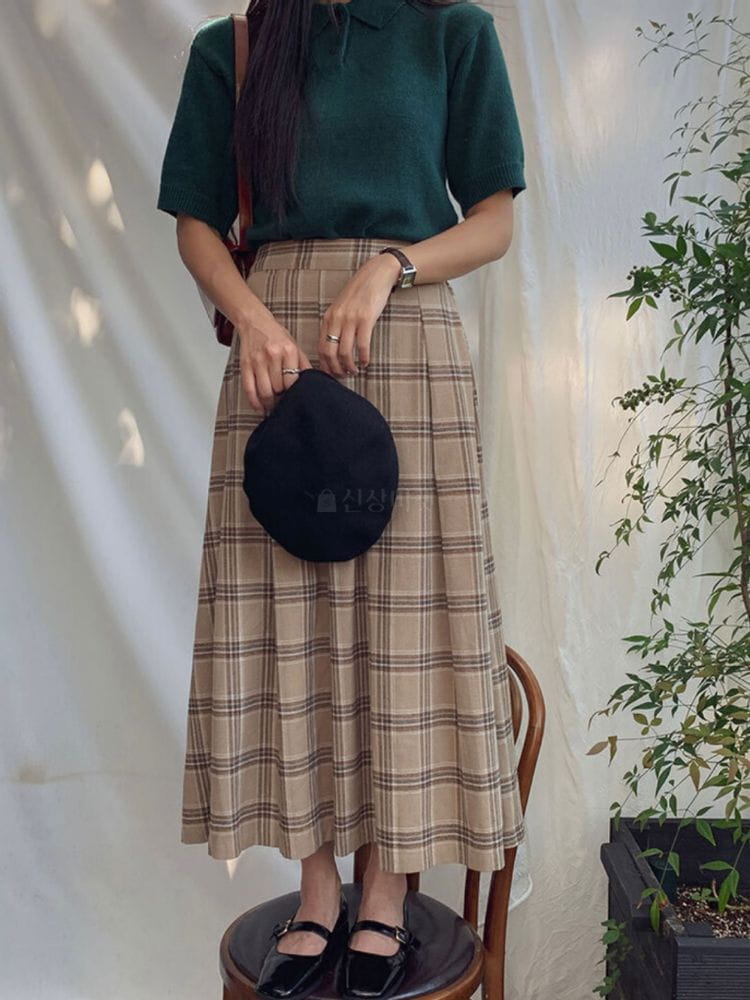 AMIMENT - Korean Children Fashion - #Kfashion4kids - Low Winkle Skirt - 3