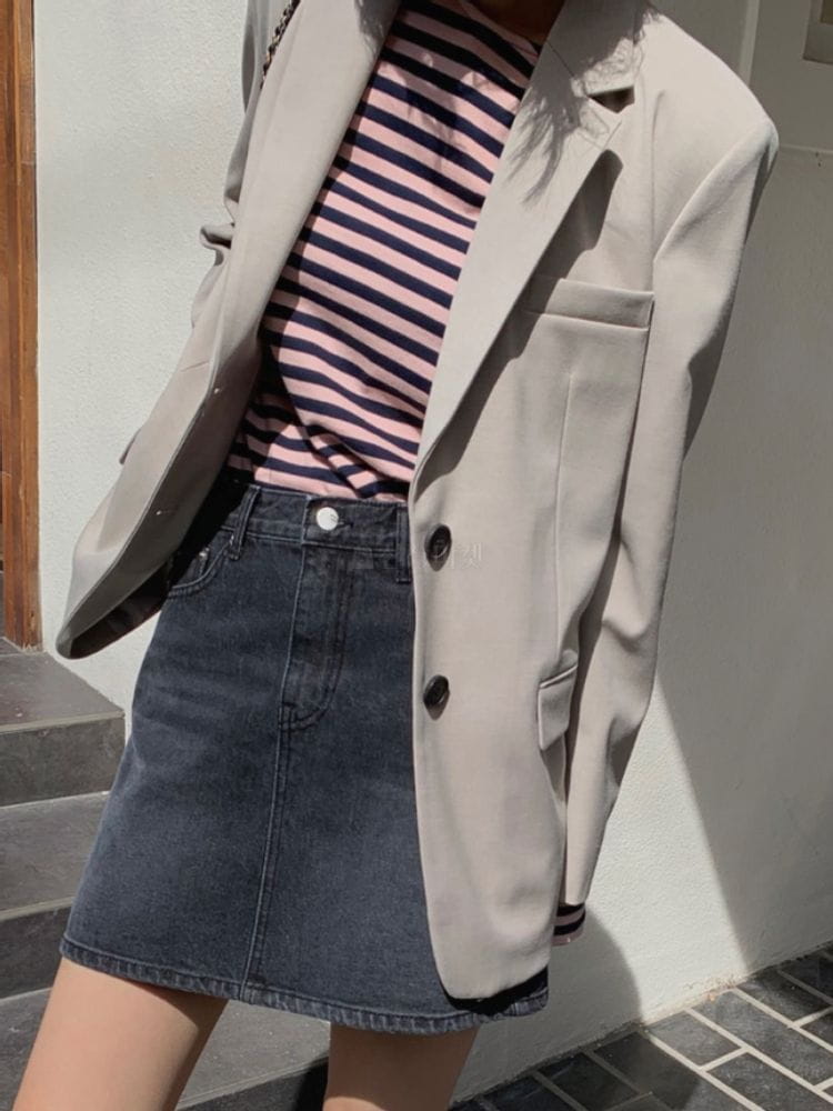 AMIMENT - Korean Children Fashion - #Kfashion4kids - Live Denim Skirt