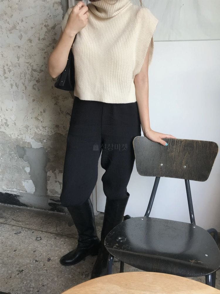 AMIMENT - Korean Children Fashion - #Kfashion4kids - Hazzi Turtleneck Vest - 3