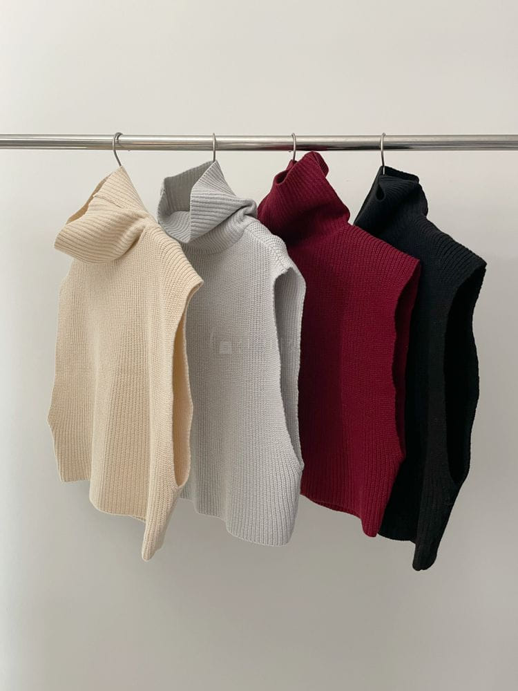 AMIMENT - Korean Children Fashion - #Kfashion4kids - Hazzi Turtleneck Vest - 5