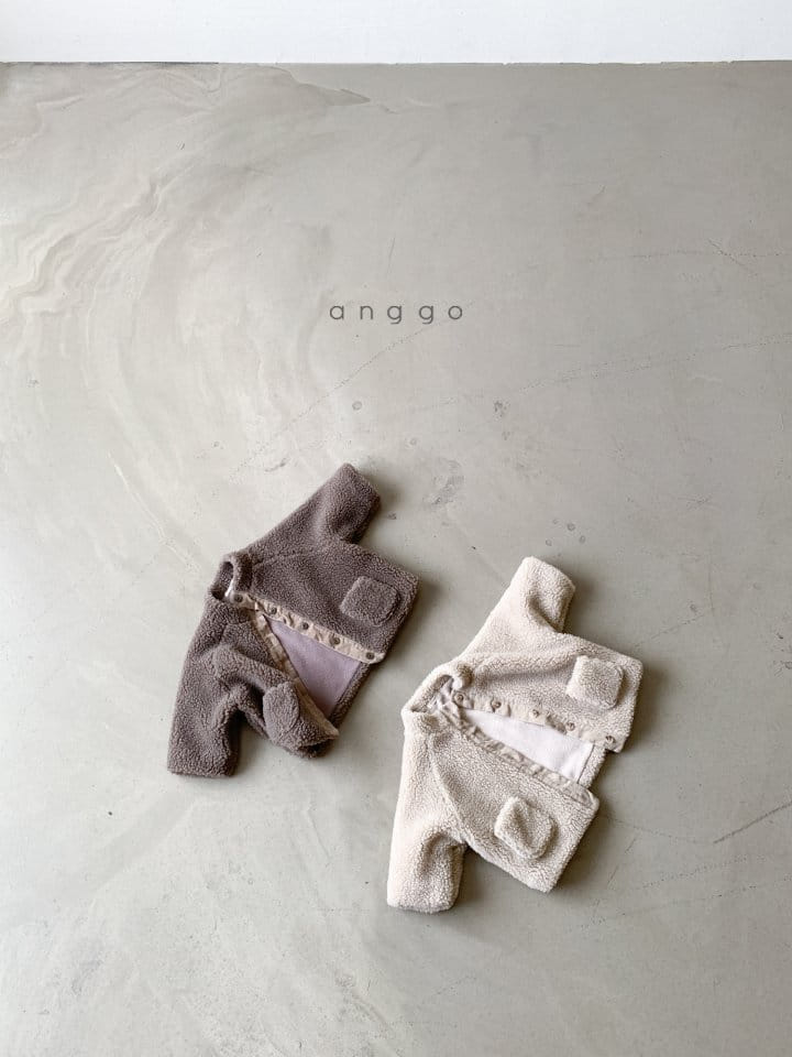 ANGGO - Korean Children Fashion - #Kfashion4kids - Cappuccino Jumper - 3