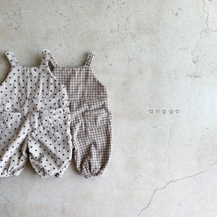 ANGGO - Korean Children Fashion - #Kfashion4kids - Cookie Overall - 11