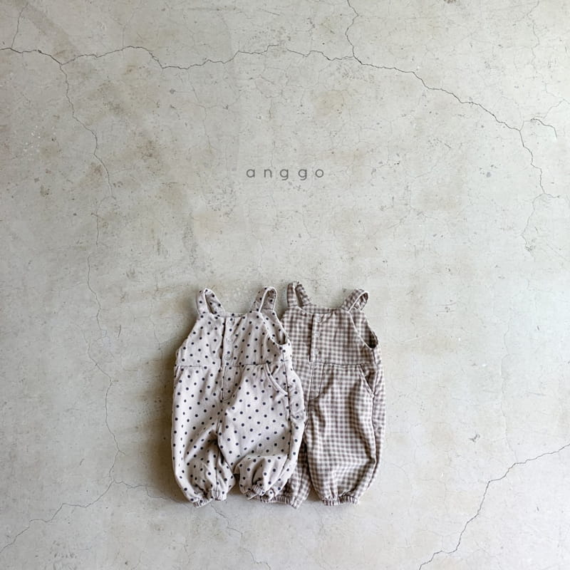 ANGGO - Korean Children Fashion - #Kfashion4kids - Cookie Overall - 12