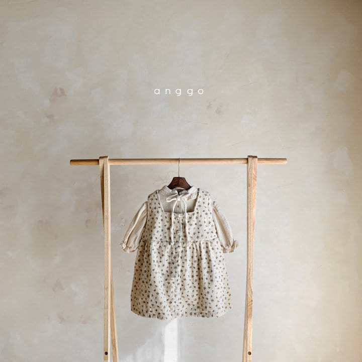 ANGGO - Korean Children Fashion - #Kfashion4kids - Rosemary One-piece