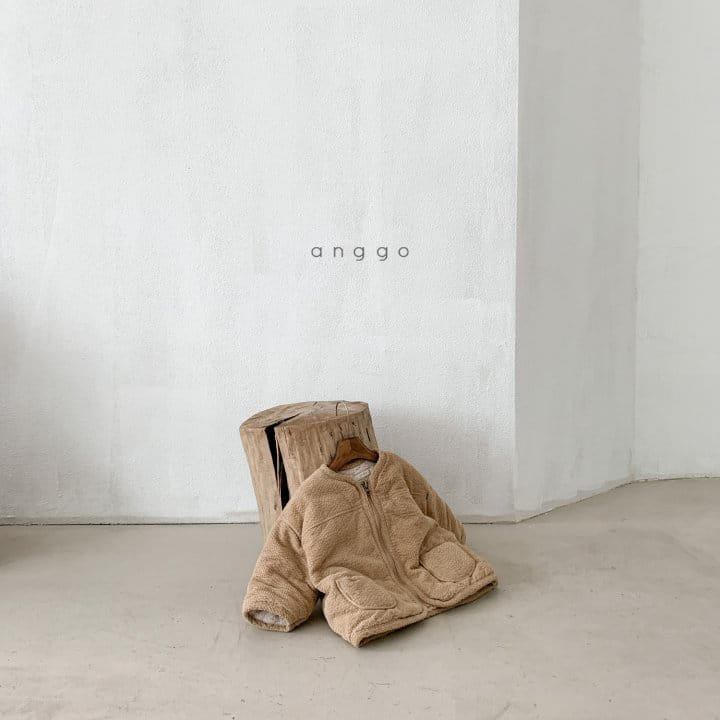 ANGGO - Korean Children Fashion - #Kfashion4kids - Roaker Jumper Beige - 2