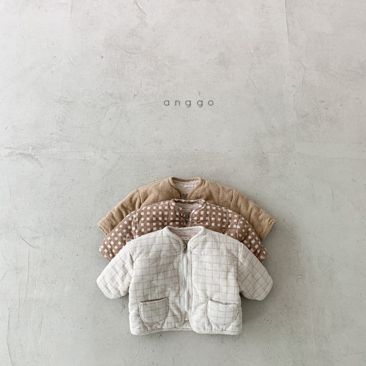 ANGGO - Korean Children Fashion - #Kfashion4kids - Roaker Jumper Check - 10