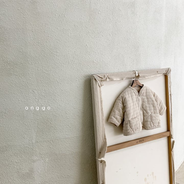 ANGGO - Korean Children Fashion - #Kfashion4kids - Roaker Jumper Check - 5