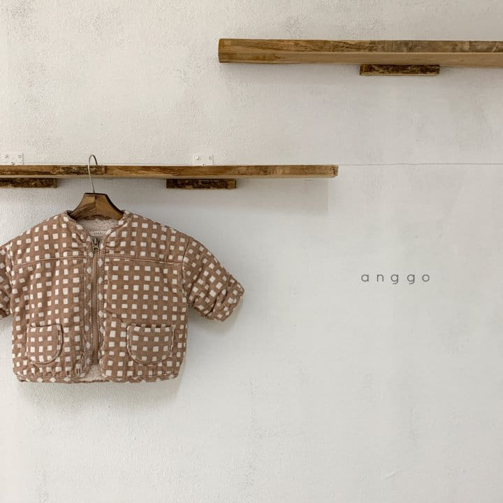 ANGGO - Korean Children Fashion - #Kfashion4kids - Roaker Jumper Check - 8