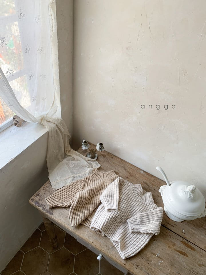 ANGGO - Korean Children Fashion - #Kfashion4kids - Monblan Knit