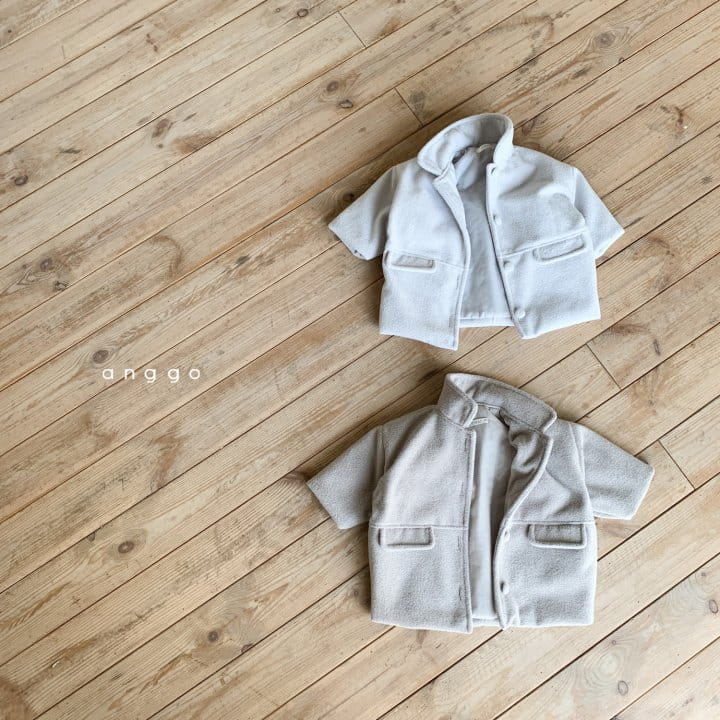 ANGGO - Korean Children Fashion - #Kfashion4kids - Hazel Long Coat - 3