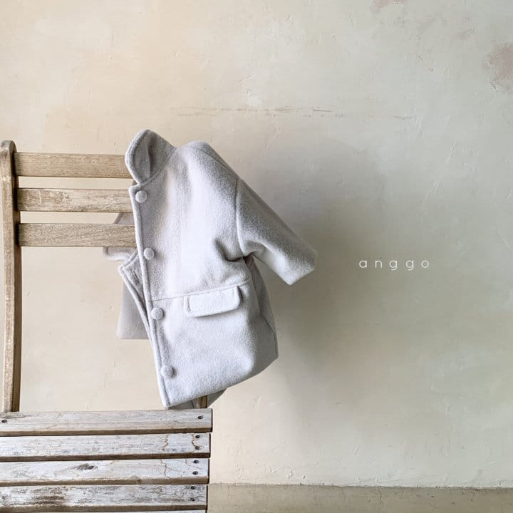 ANGGO - Korean Children Fashion - #Kfashion4kids - Hazel Long Coat - 4