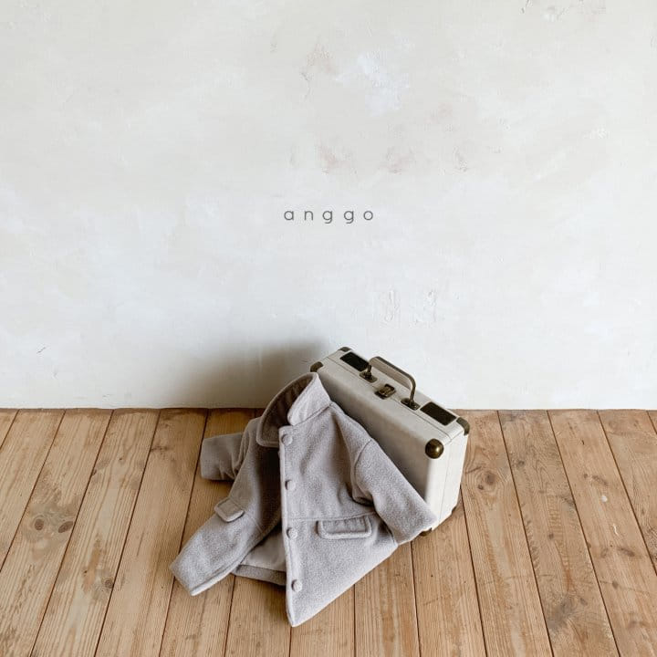 ANGGO - Korean Children Fashion - #Kfashion4kids - Hazel Long Coat - 7