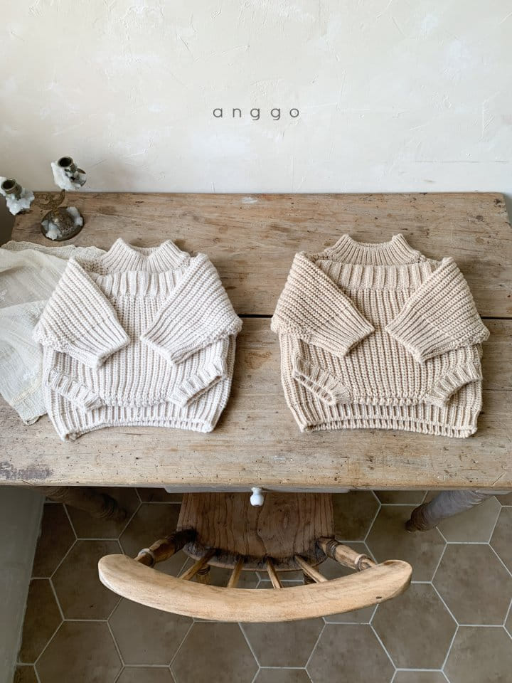 ANGGO - Korean Children Fashion - #Kfashion4kids - Bebe Monblan Knit - 11