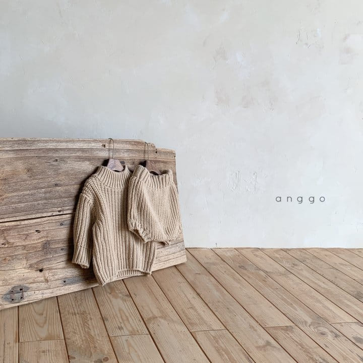 ANGGO - Korean Children Fashion - #Kfashion4kids - Bebe Monblan Knit - 3