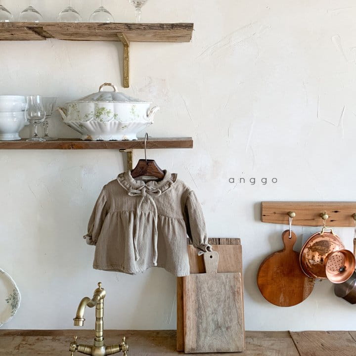 ANGGO - Korean Children Fashion - #Kfashion4kids - Bebe Latte Blouse - 11