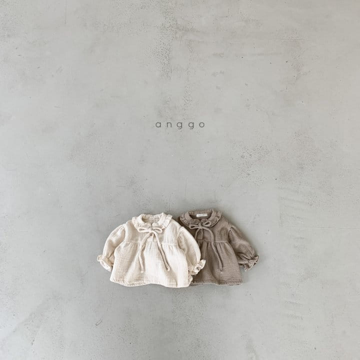ANGGO - Korean Children Fashion - #Kfashion4kids - Bebe Latte Blouse - 12