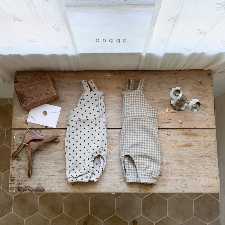 ANGGO - Korean Children Fashion - #Kfashion4kids - Bebe Cookie Overall