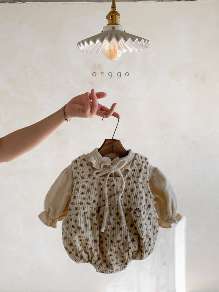 ANGGO - Korean Children Fashion - #Kfashion4kids - Bebe Rosemary Bodysuit - 5