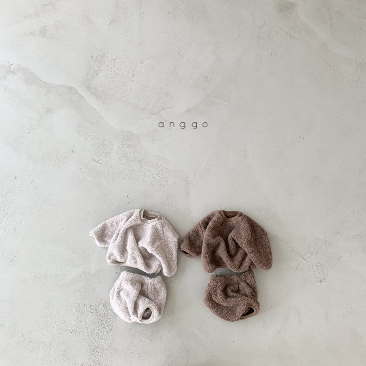 ANGGO - Korean Children Fashion - #Kfashion4kids - Bebe Crumble Top Bottom Set - 10