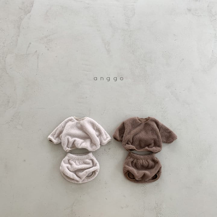 ANGGO - Korean Children Fashion - #Kfashion4kids - Bebe Crumble Top Bottom Set - 8