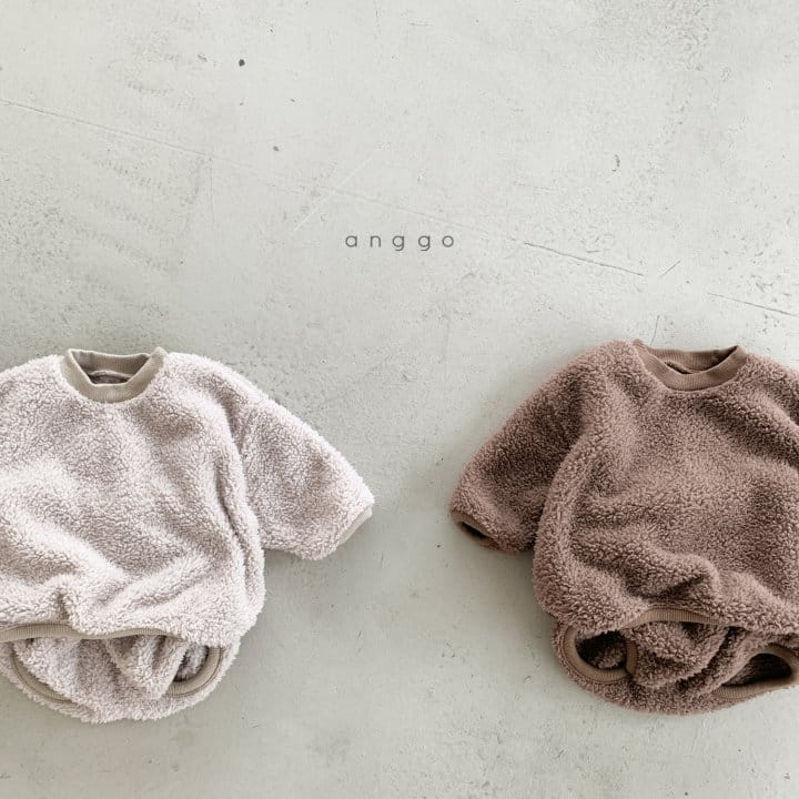 ANGGO - Korean Children Fashion - #Kfashion4kids - Bebe Crumble Top Bottom Set - 9