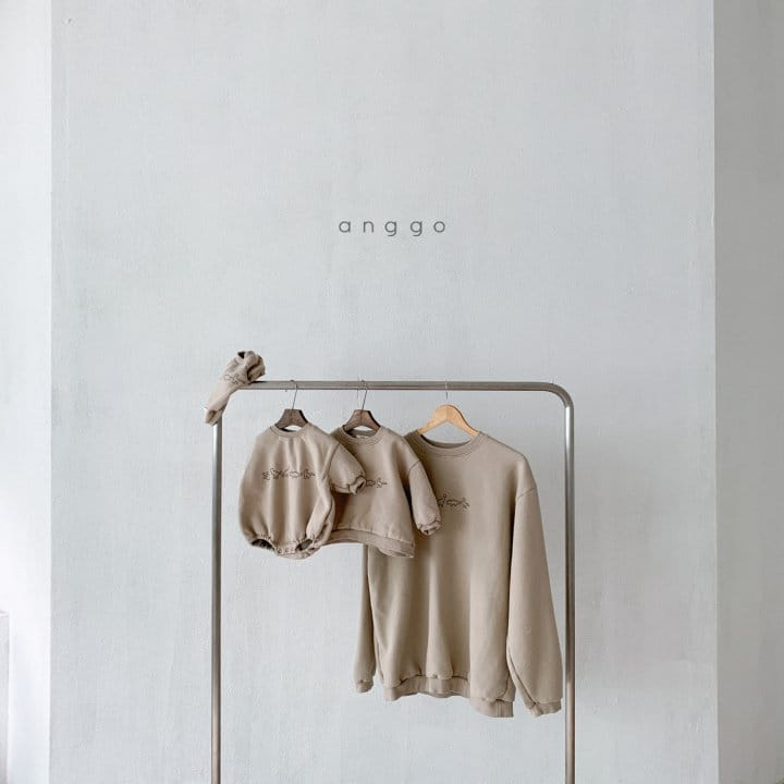 ANGGO - Korean Children Fashion - #Kfashion4kids - Mom Dino Sweatshirt - 2