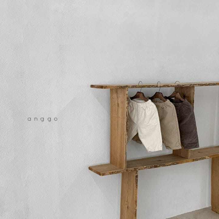 ANGGO - Korean Children Fashion - #Kfashion4kids - Mochi Span Rib Pants - 5