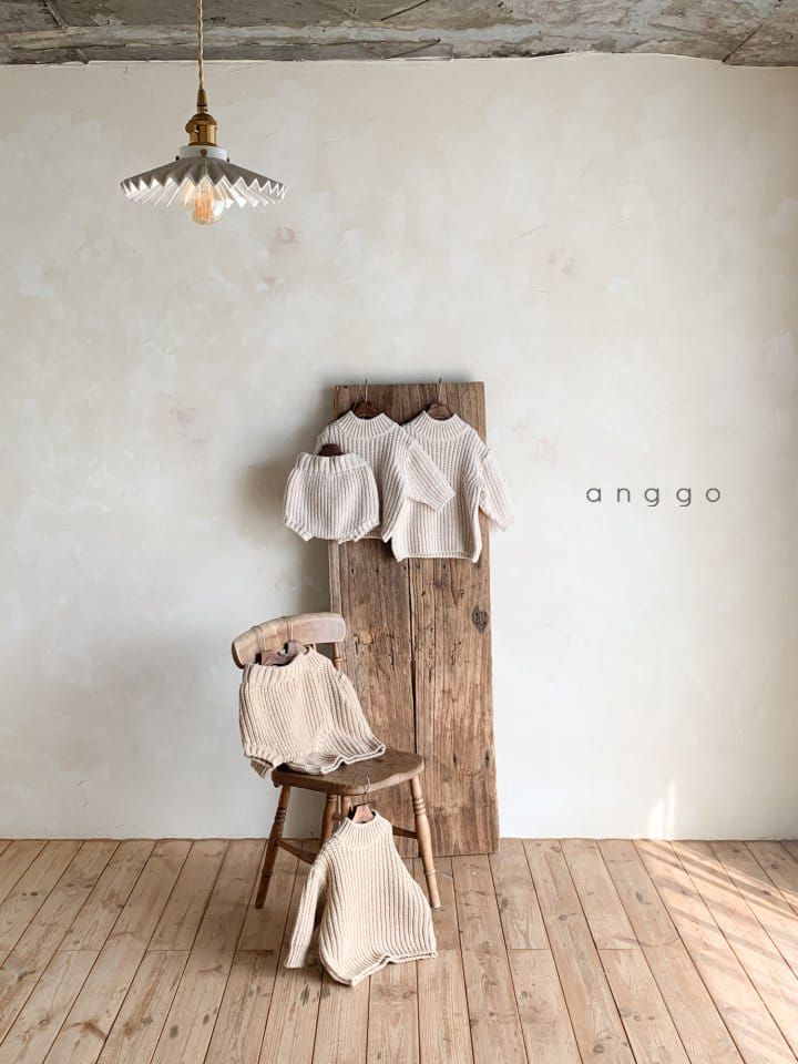 ANGGO - Korean Children Fashion - #Kfashion4kids - Bebe Monblan Knit Bloomer