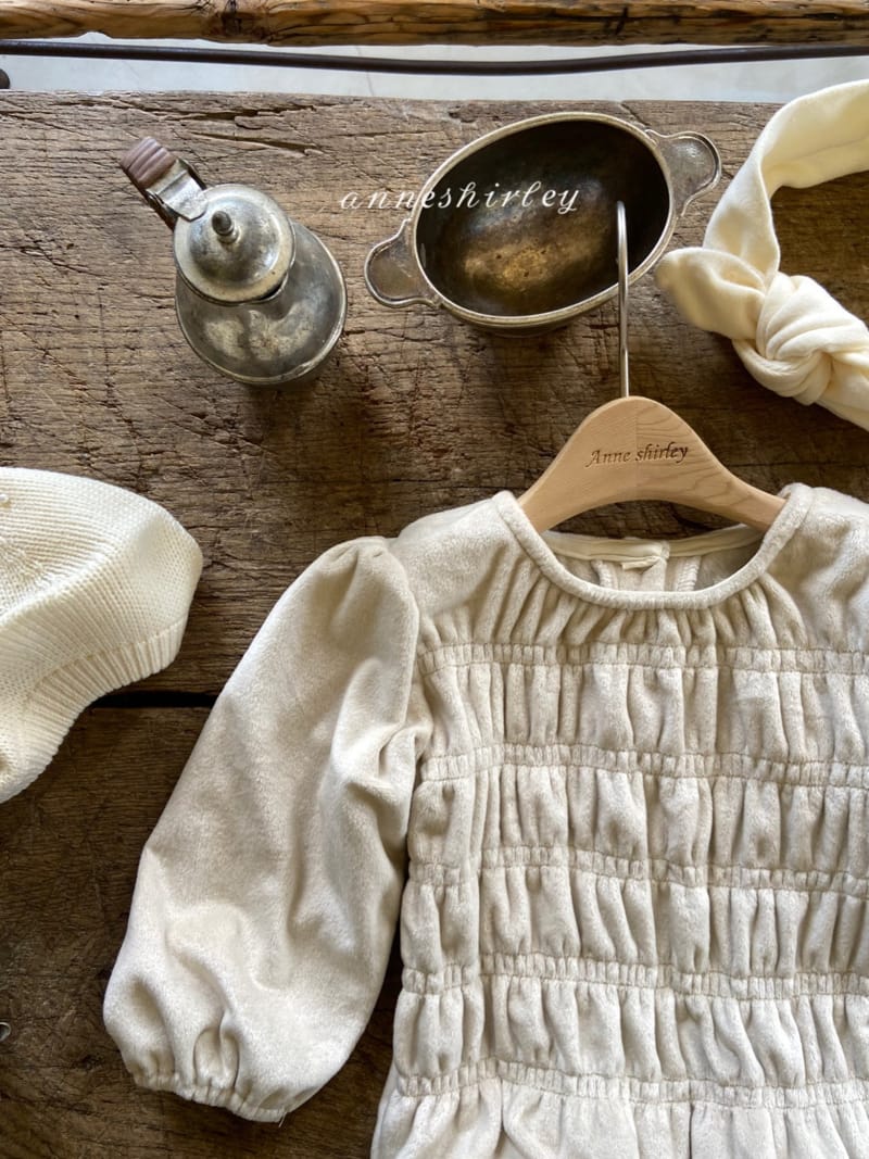 ANNE SHIRLEY - Korean Children Fashion - #Kfashion4kids - Leni Smocked Bodysuit - 10
