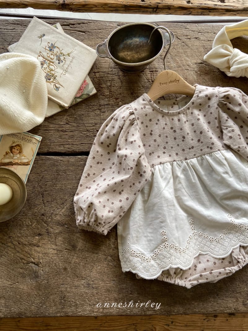 ANNE SHIRLEY - Korean Children Fashion - #Kfashion4kids - Latte Lace Bodysuit - 11