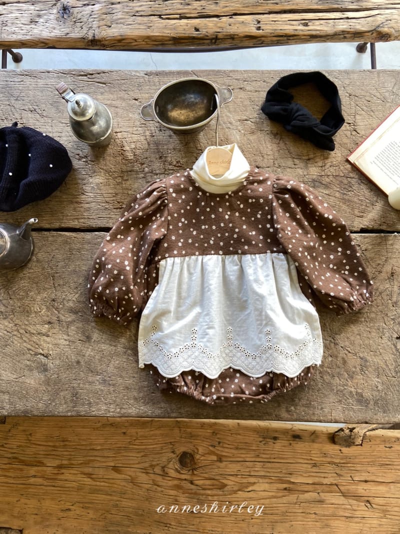 ANNE SHIRLEY - Korean Children Fashion - #Kfashion4kids - Latte Lace Bodysuit - 7