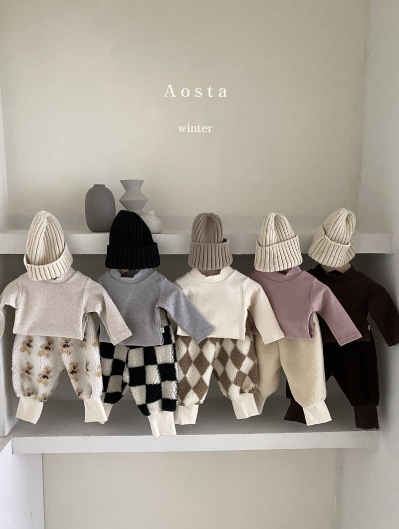 AOSTA - Korean Children Fashion - #Kfashion4kids - Daily Turtleneck Tee - 2