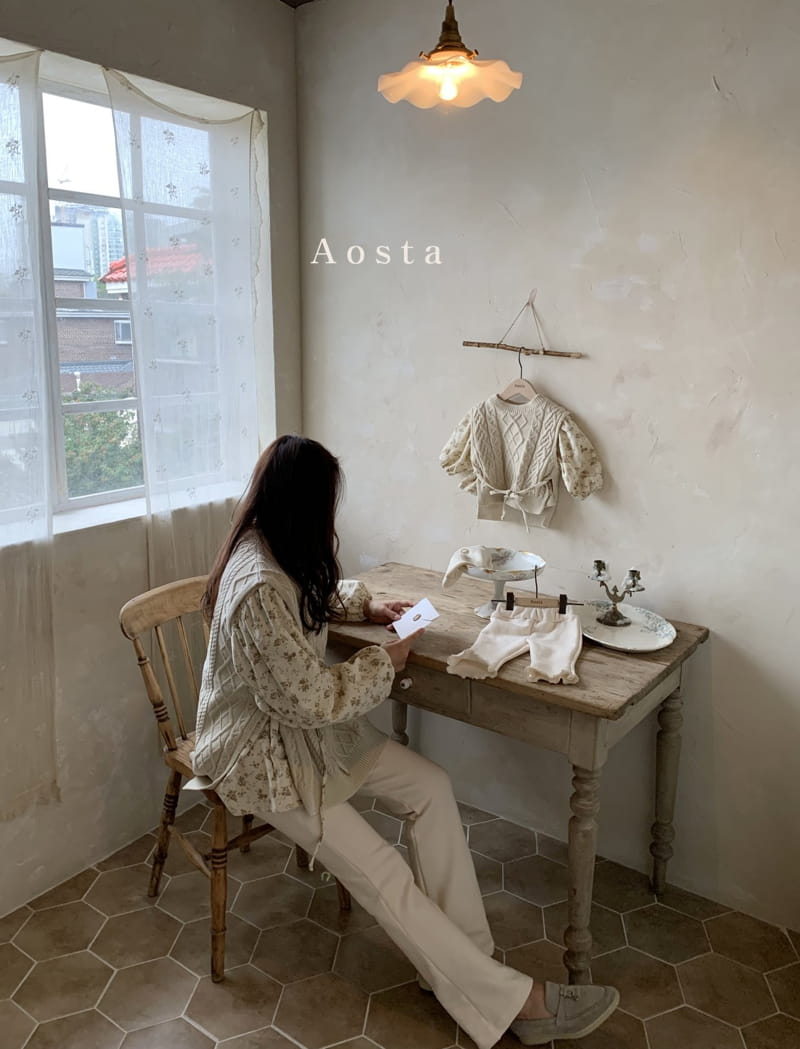 AOSTA - Korean Children Fashion - #Kfashion4kids - Mom Chamomile Blouse - 3