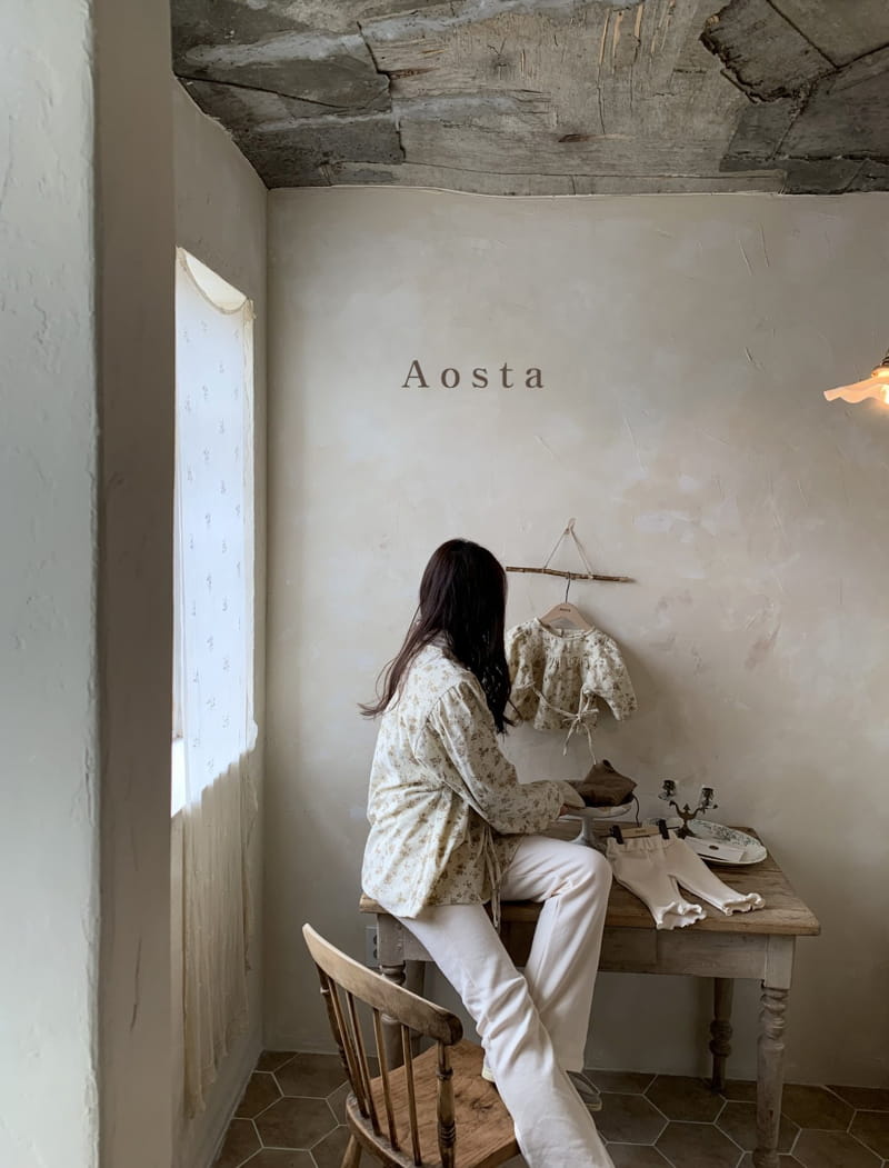 AOSTA - Korean Children Fashion - #Kfashion4kids - Mom Chamomile Blouse - 4