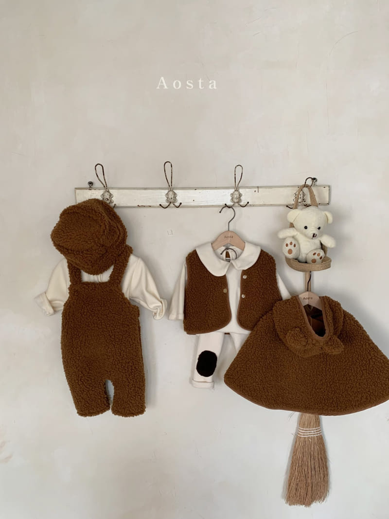 AOSTA - Korean Children Fashion - #Kfashion4kids - Circle Collar One-piece - 4