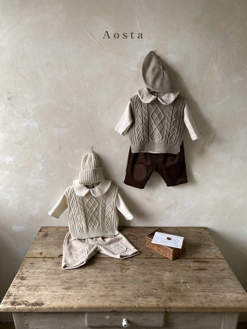AOSTA - Korean Children Fashion - #Kfashion4kids - Circle Collar One-piece - 5