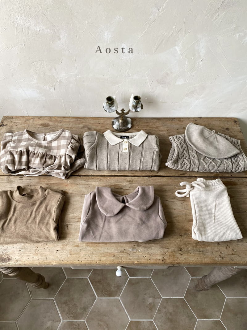 AOSTA - Korean Children Fashion - #Kfashion4kids - Circle Collar One-piece - 6
