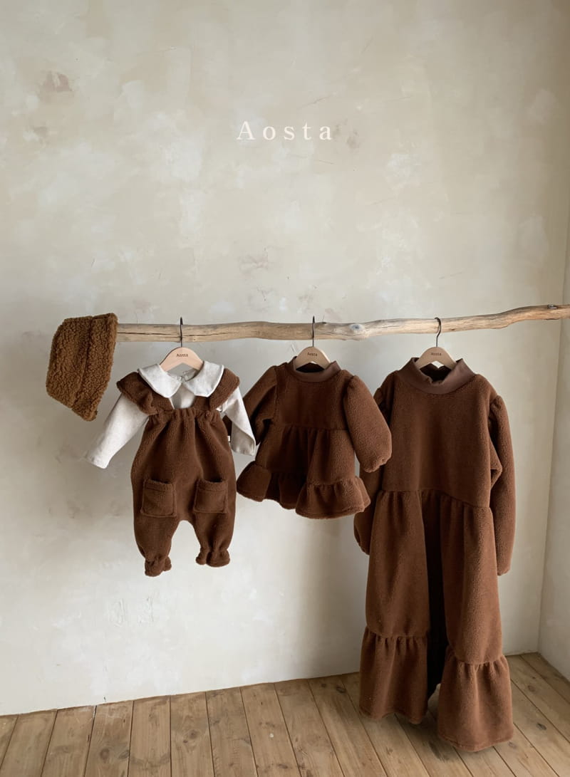AOSTA - Korean Children Fashion - #Kfashion4kids - Circle Collar One-piece - 9