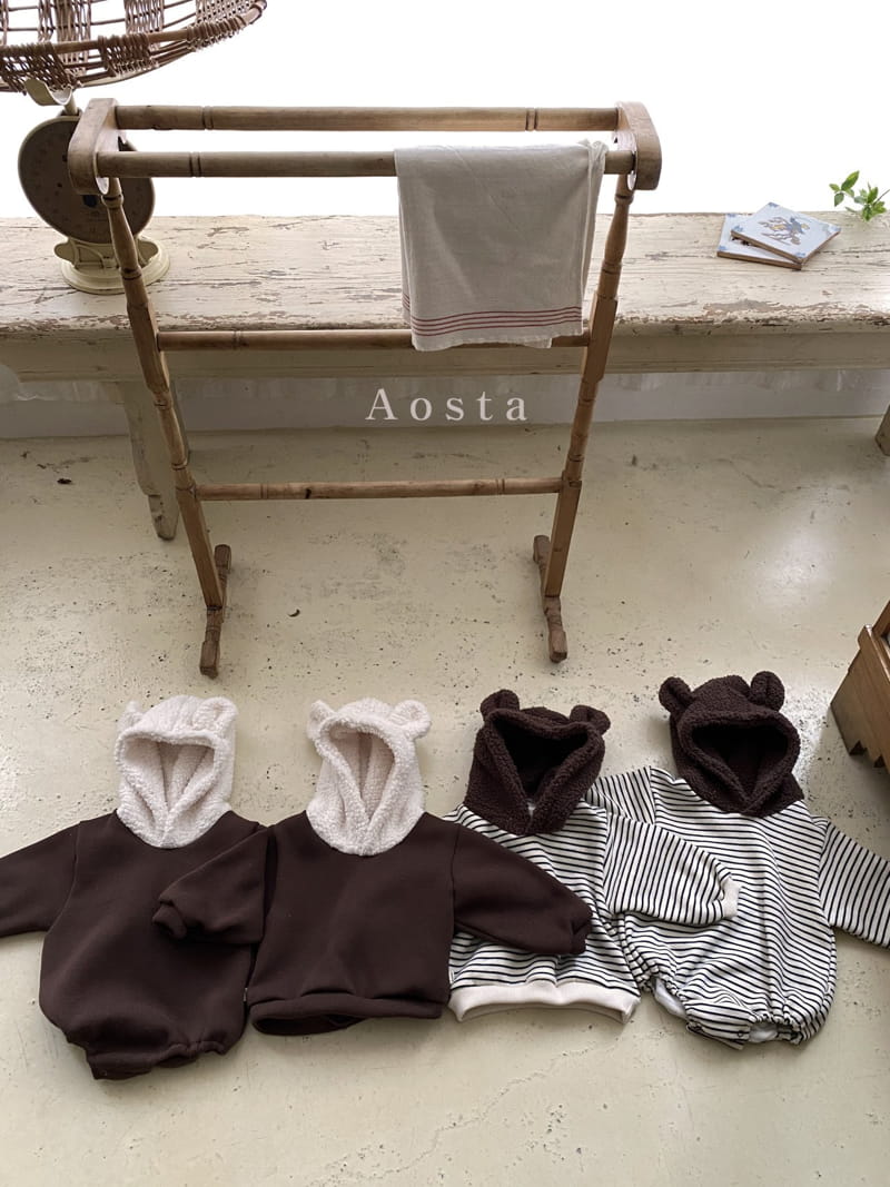 AOSTA - Korean Children Fashion - #Kfashion4kids - Bear Bear Hoody