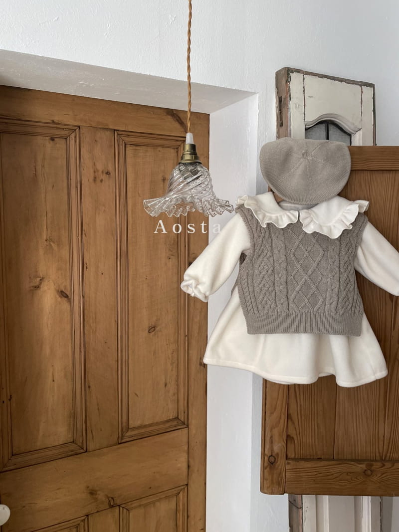 AOSTA - Korean Children Fashion - #Kfashion4kids - Knit Vest - 8