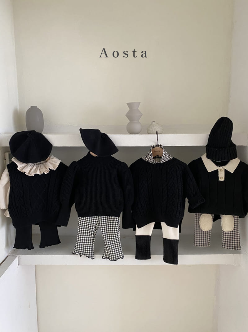 AOSTA - Korean Children Fashion - #Kfashion4kids - Twisted Knit - 10