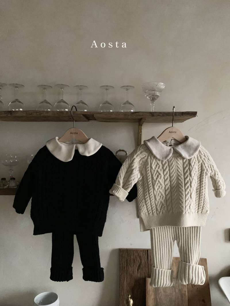 AOSTA - Korean Children Fashion - #Kfashion4kids - Twisted Knit - 9