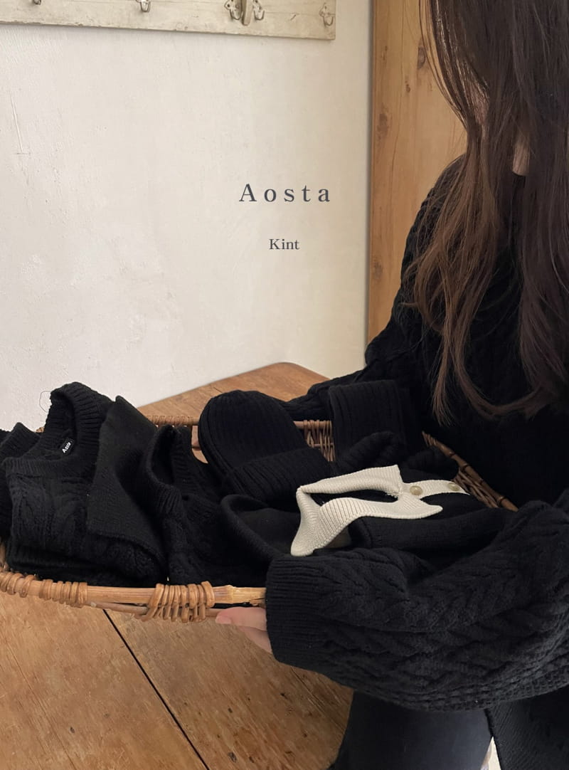AOSTA - Korean Children Fashion - #Kfashion4kids - Mom Twisted Knit - 5