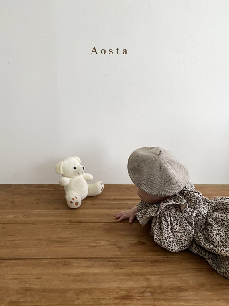 AOSTA - Korean Children Fashion - #Kfashion4kids - Knit Beret - 3