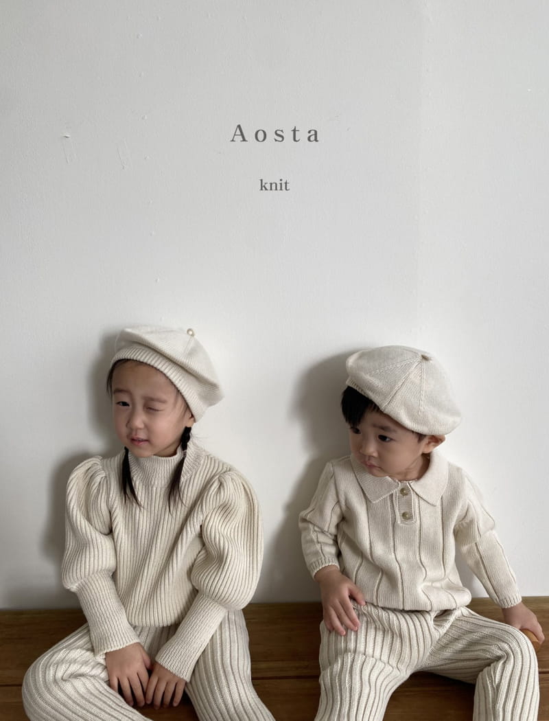 AOSTA - Korean Children Fashion - #Kfashion4kids - Knit Beret - 9