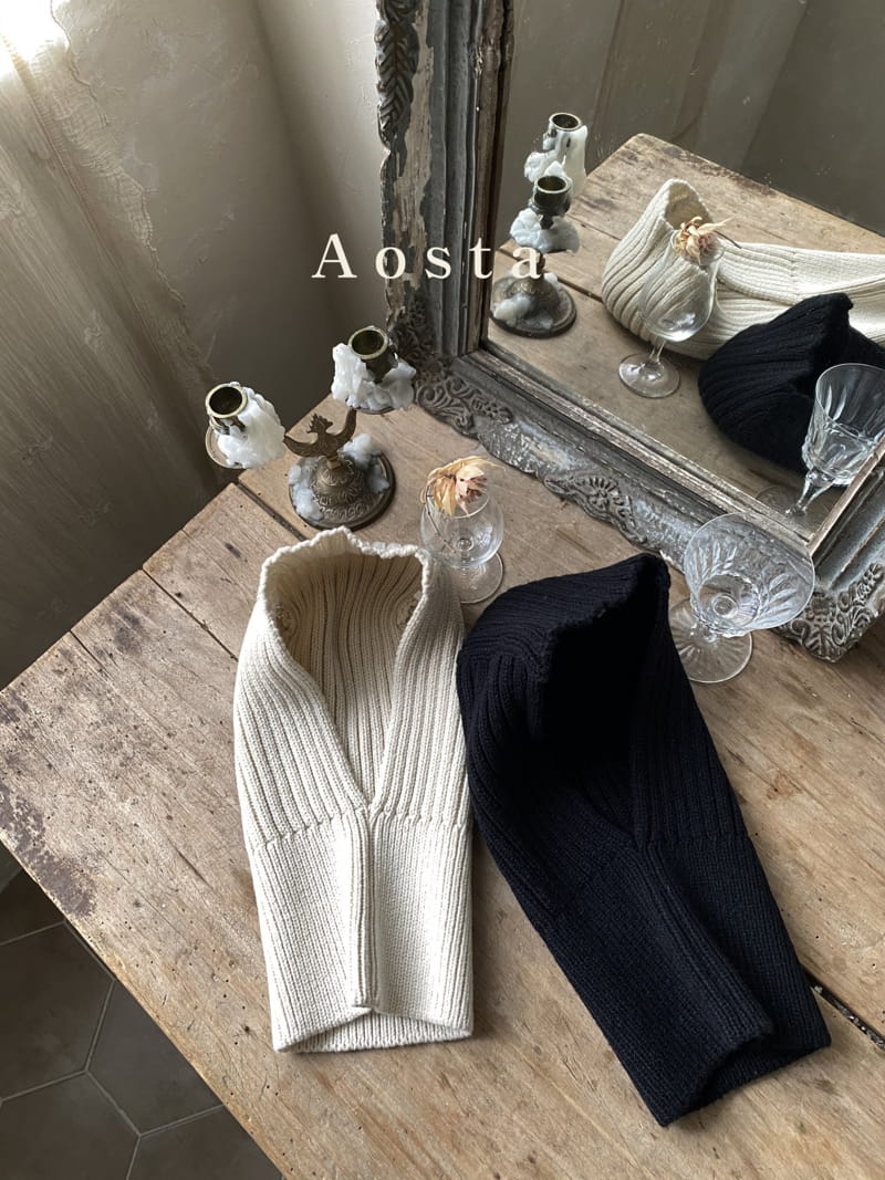 AOSTA - Korean Children Fashion - #Kfashion4kids - Knit Balaclava - 2