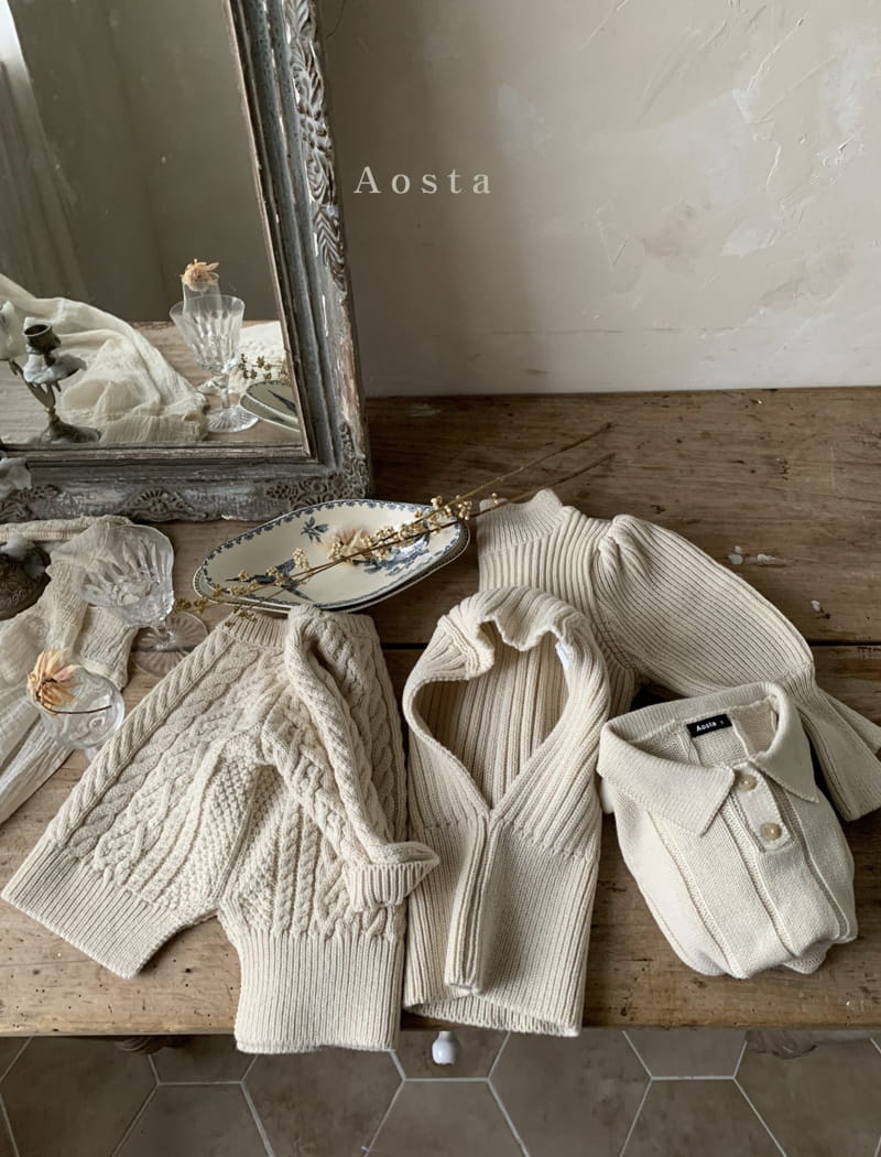 AOSTA - Korean Children Fashion - #Kfashion4kids - Knit Balaclava - 3